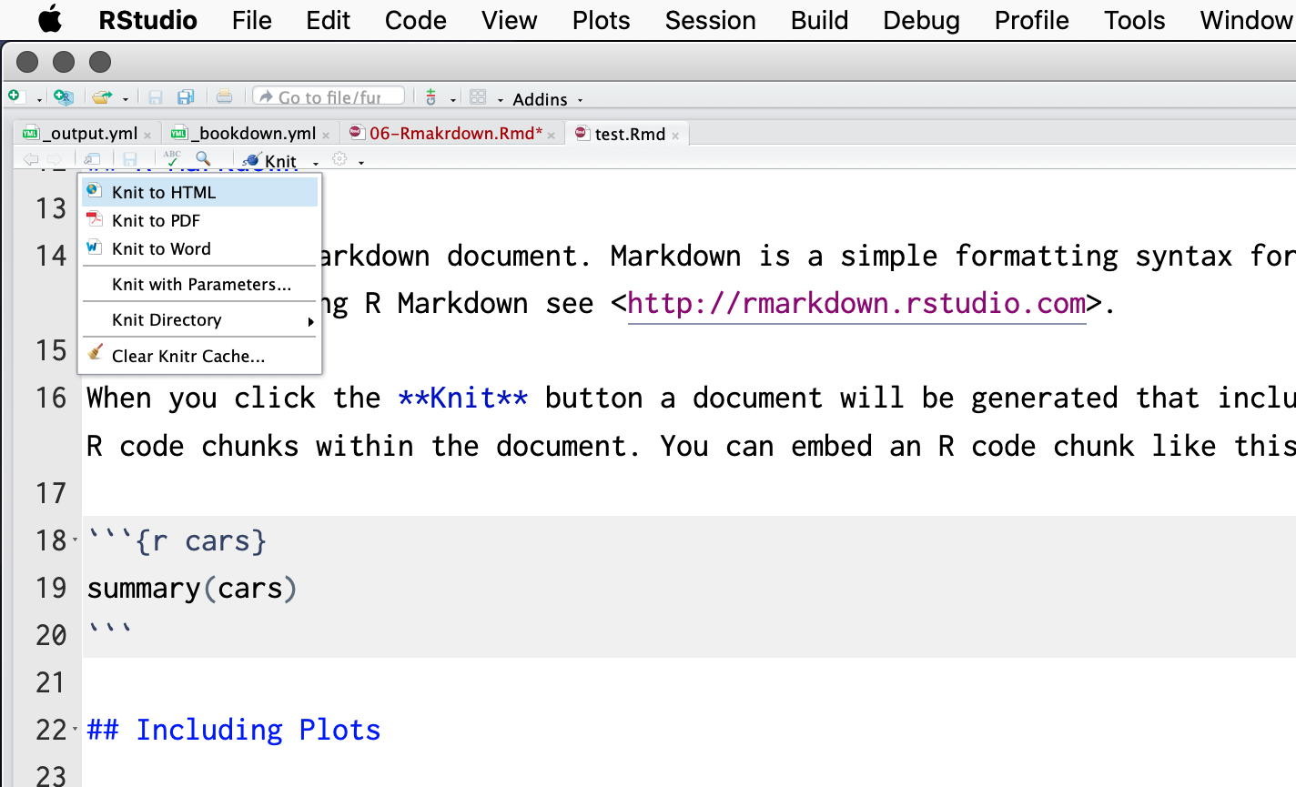 Chapter 2 Rmarkdown | Intermediate R Workshop Notes